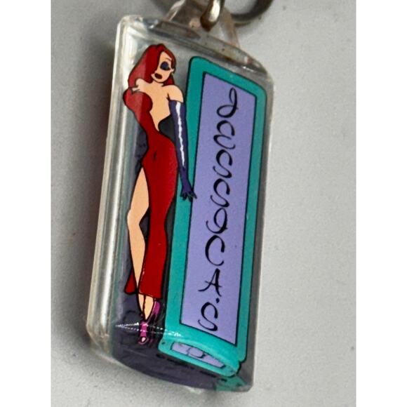 Disney JESSICA RABBIT Vintage Keychain - Picture 3 of 4